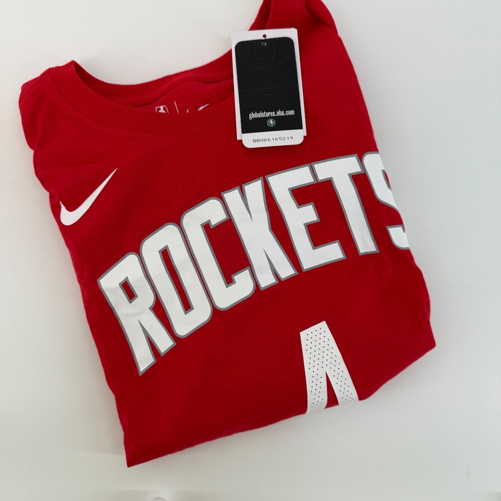 Nike Mens Houston Rockets Alperen Sengun Jersey T‎ Shirt XXL Red NBA Nike Tee